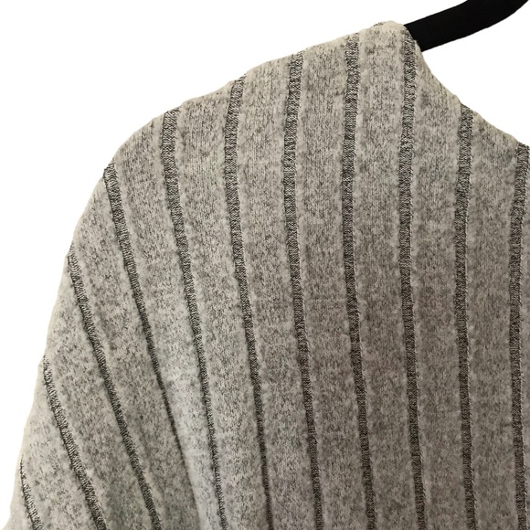 NWOT Shein Curve 4X light grey ribbed cardigan - Picture 4 of 5